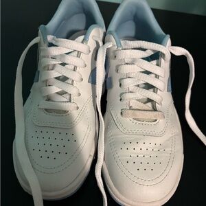 New Balance Light Blue and White Sneakers size 4 woman’s size 5